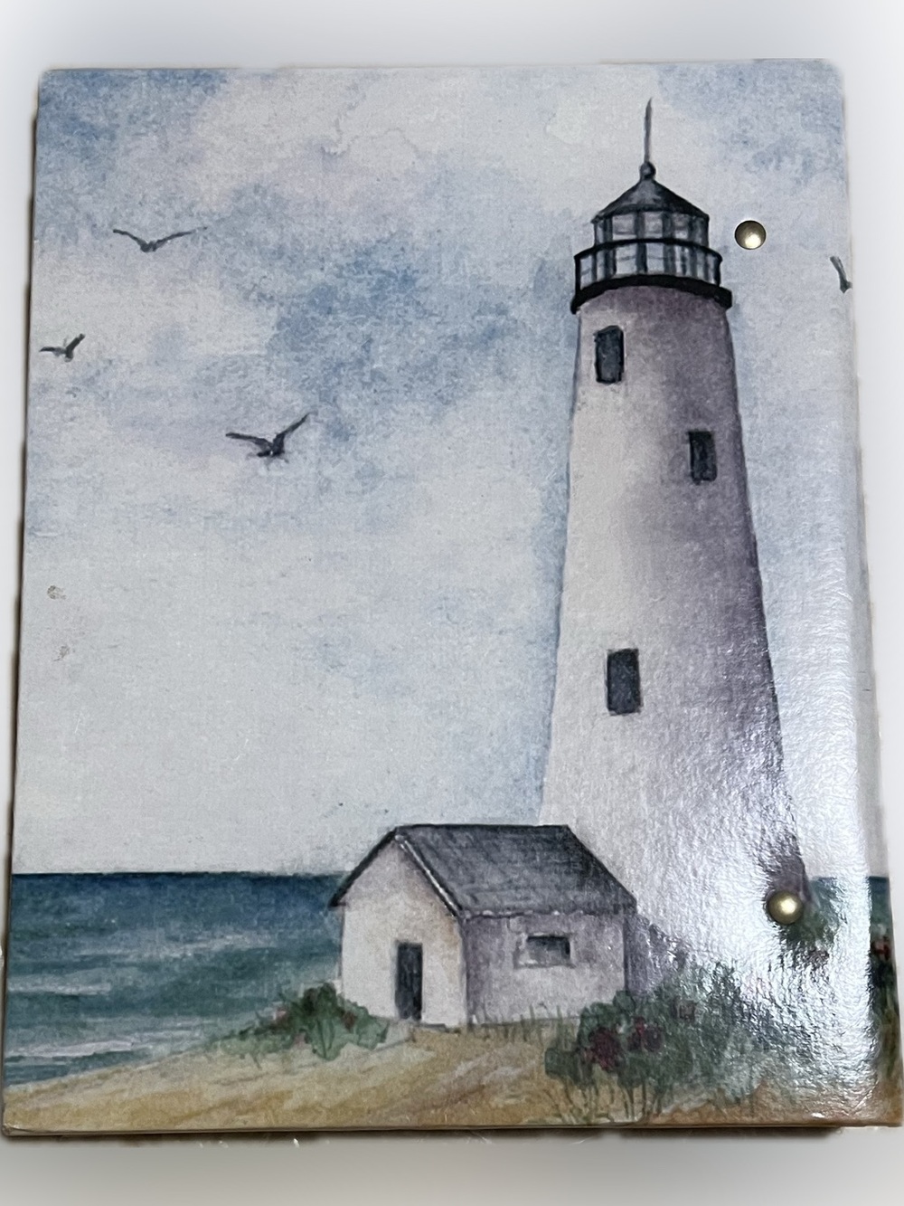 🍄Vintage Coastal Lighthouse Photo Album  4” x 6” Pictures Photo Frame Journal - Picture 4 of 5